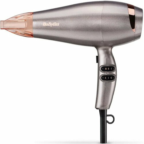 Фен BaByliss 5336NPE 2100Вт серебристый babyliss pro фены фен pro prodigio 2 насадки 2100вт babyliss