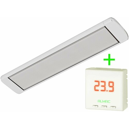 Инфракрасный обогреватель Алмак ИК-8 800 Вт белый с терморегулятором Almac IMA 10 549000₽