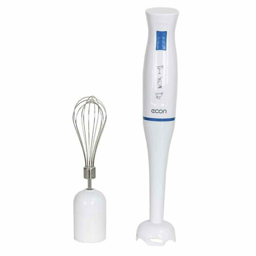 Блендер ECO-201HB погружной 700 Вт 1 скорость 2 насадки бело-синий 279900₽