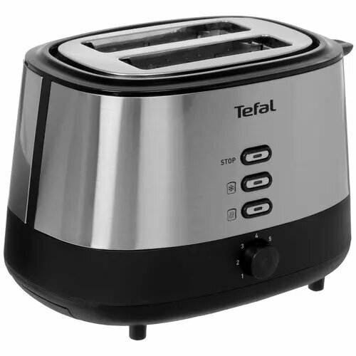 Тостер Tefal TT520D10 серебристый купить бытовую технику с