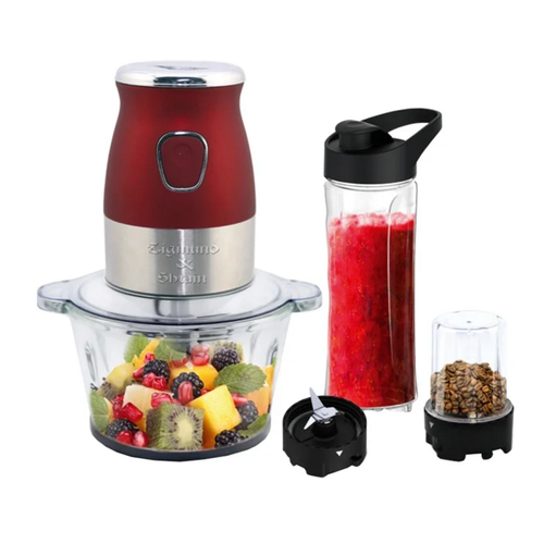 Измельчитель ZigmundShtain CR-19R 500 Вт объём чаши-18л 3 в 1 измельч блендер кофемолка 545000₽