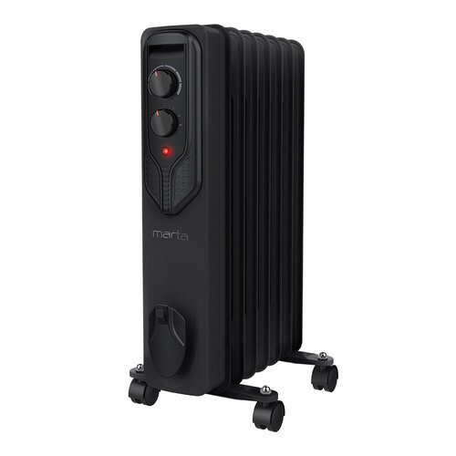 MARTA MT-OH2429B дымчатый жемчуг масляный обогреватель 323600₽