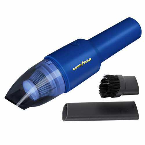 Пылесос автомобильный Goodyear GY-VC-03 беспроводной 2 насадки запасной фильтр 390600₽