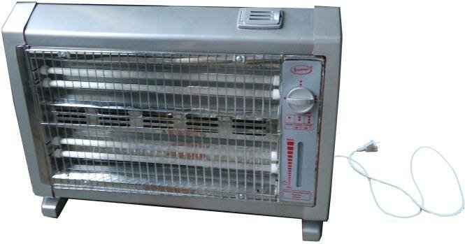 фото Обогреватель кварцевый «Умница» К-19Н серебристый (800/1200/1600/2000Вт)