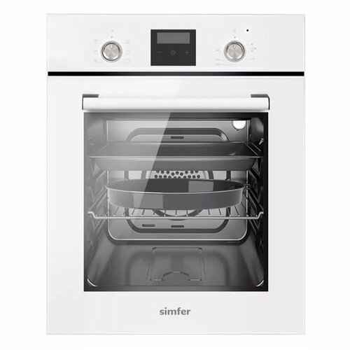 Электрический духовой шкаф Simfer B4EW56016 6 режимов работы гриль конвекция 4029000₽