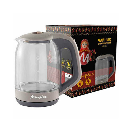 Чайник электрический Матрёна MA-006 бежевый 124700₽