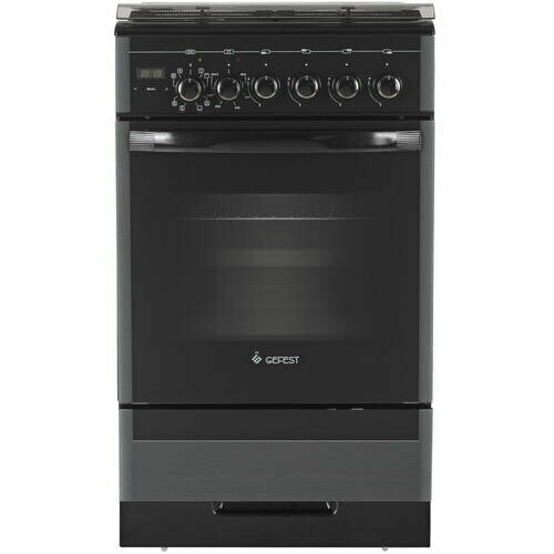 Комбинированная плита GEFEST ПГЭ 5302-04 0046 черный 3292000₽