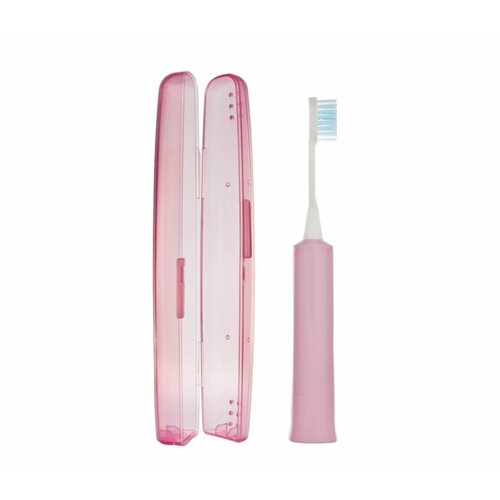 Зубная щетка Hapica DBM-5P ионная звуковая электрическая с футляром Чистит без зубной пасты Розовая 199900₽