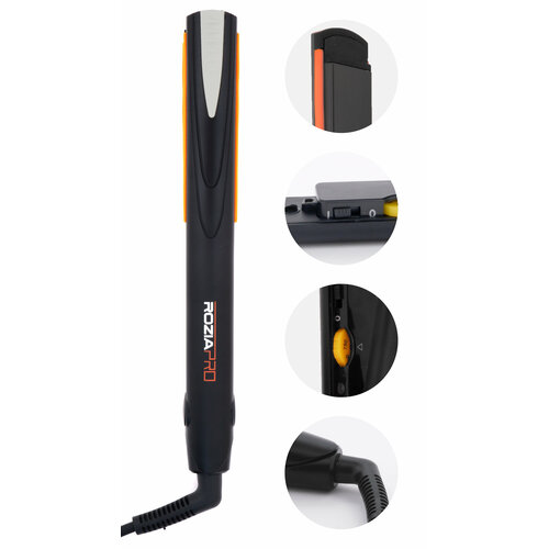 Профессиональный выпрямитель для волос Щипцы утяжок для выпрямления и Плойка утюжок для завивки волос выпрямитель для локоновчерный 134900₽