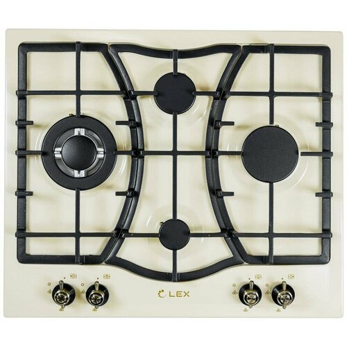 Варочная панель LEX GVE 6043 C IV Light белый антик 2160100₽