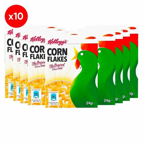 Сухой завтрак Kellogg's Corn Flakes (Германия), 24 г (10 шт)
