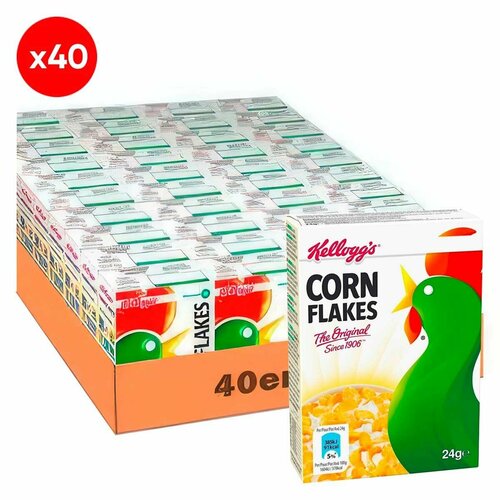 Сухой завтрак Kellogg's Corn Flakes (Германия), 24 г (40 шт)