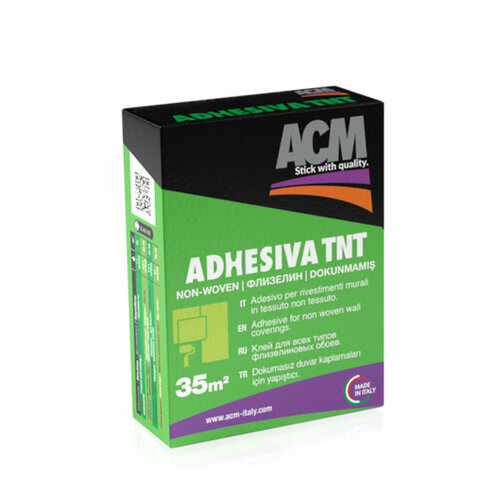 Клей АСМ Adhesiva TNT для флизелиновых обоев 165 г клей для виниловых и флизелиновых обоев acm adhesiva tnt