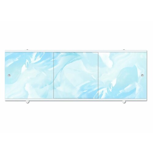 Экран для ванны метакам Премиум А Голубой 148 см