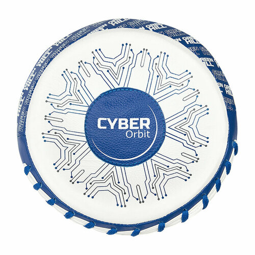 фото Fmco-2021-0019 боксёрские лапы малые cyber orbit бело-синие green hill