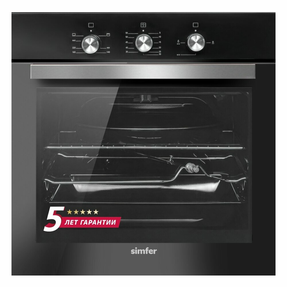 Газовый духовой шкаф Simfer B6GB12016