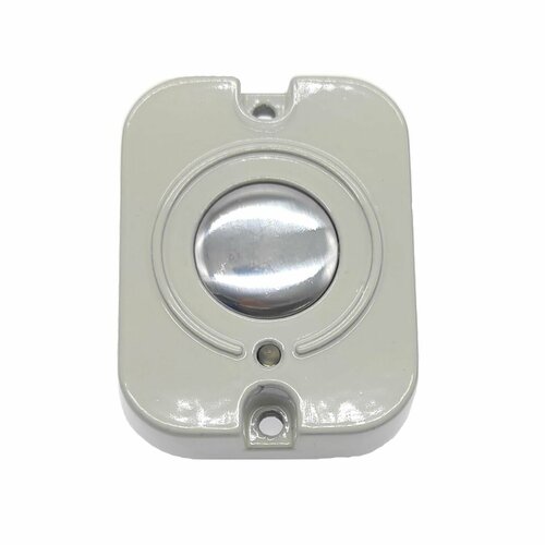 Кнопка выхода для СКУД накладная с индикацией EXITка белая антивандальная 880₽