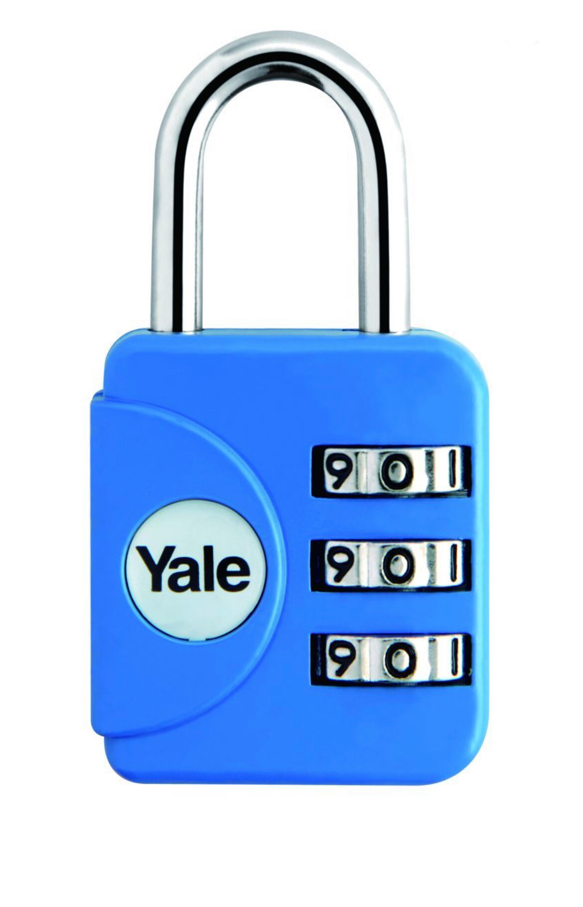 Замок навесной кодовый Yale YP1/28/121/1B (синий)