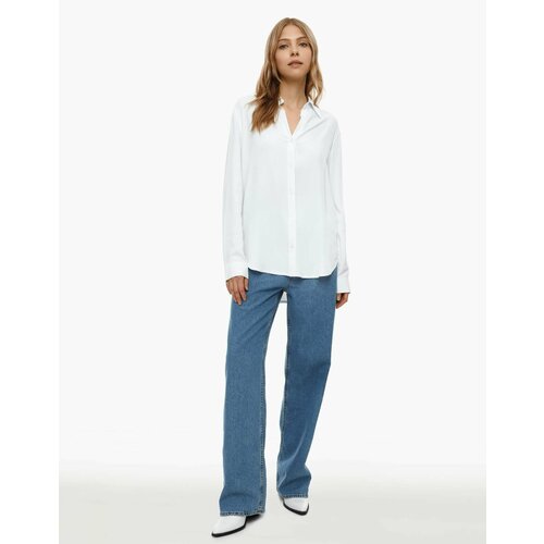 Рубашка Gloria Jeans, размер XS (38-40), белый