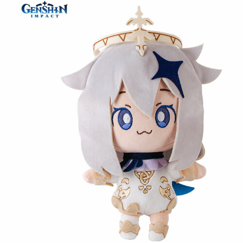 genshin impact anime demon slayer cosplay venti diluc paimon travelers dolls kawaii cartoon toys gifts Мягкая игрушка miHoYo Genshin Impact - Paimon