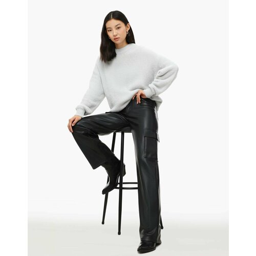 фото Брюки карго gloria jeans, размер m/164 (44-46), черный