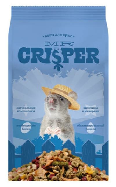 MR.Crisper Корм для крыс 400 г 11бо21 04 кг 51412 (1 шт)