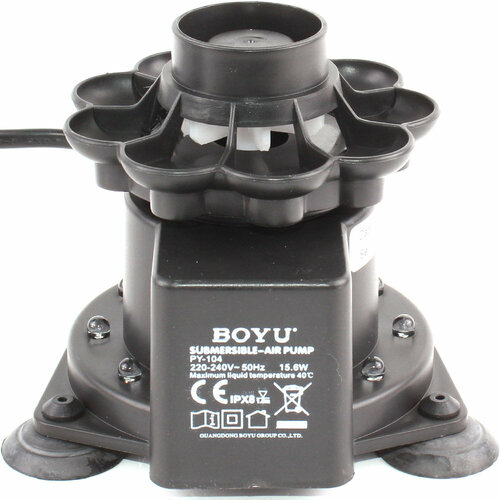 Распылитель воздуха для аквариума с подсветкой Boyu PY-104 15,6Вт