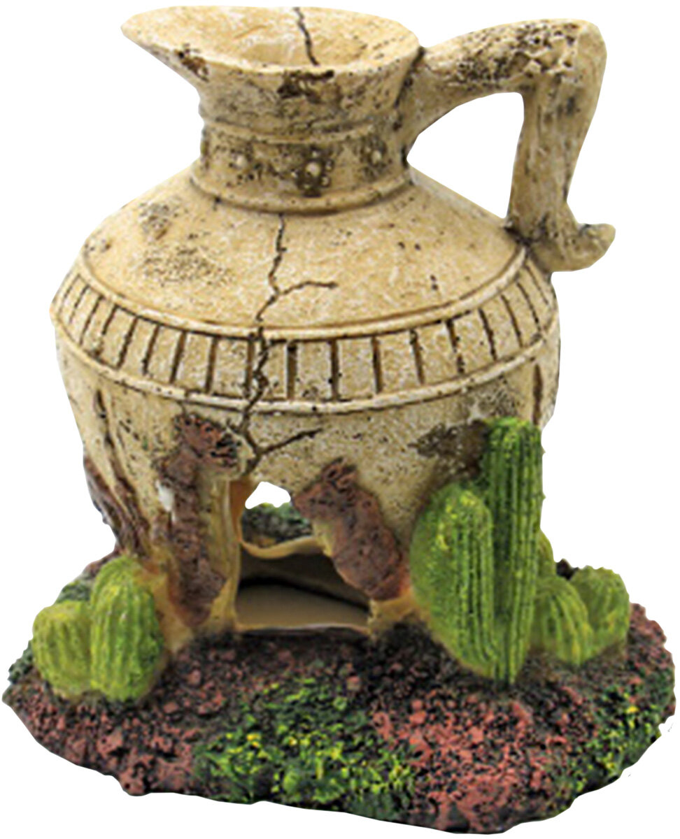 фото Декорация для аквариума грот Homefish Кувшин 13 х 10,5 х 13,5 см (1шт)