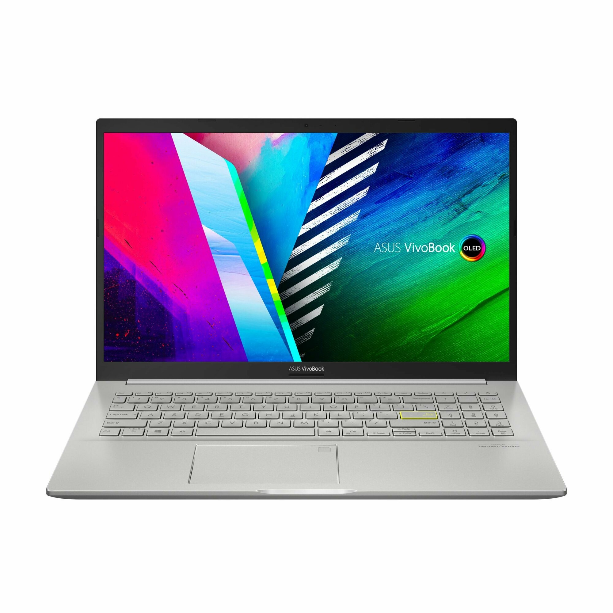 Ноутбук ASUS Vivobook 15 OLED K513EA-L12289 15.6 (1920x1080) OLED/Intel Core i7-1165G7/8ГБ DDR4/512ГБ SSD/Iris Xe Graphics/Без ОС серебристый 90NB0SG2-M35040