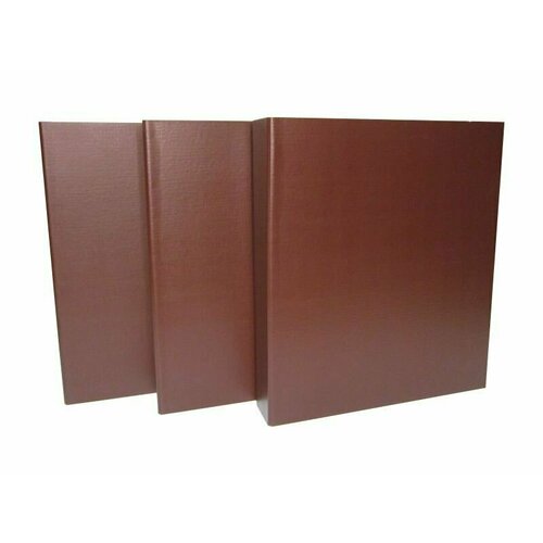 Альбом вертикальный 320х270мм, без листов, цвет коричневый. Формат 