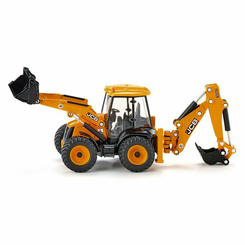 Модель экскаватора-погрузчика Siku JCB 4CX, 1:50, 3558 машины siku экскаватор погрузчик