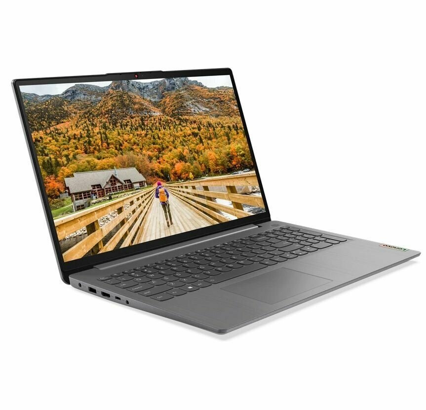 Ноутбук Lenovo IdeaPad 3 Gen 6, 15.6" (1920x1080) IPS/AMD Ryzen 3 5300U/4ГБ DDR4/1ТБ HDD/Radeon Graphics/Без ОС, серый 82KU009XRK