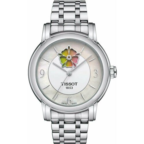 Наручные часы TISSOT, белый, серебряный наручные часы tissot белый серебряный