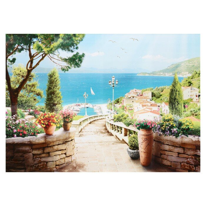 Фотообои Морской бриз бумажные, 280x200 см Симфония - фото №1