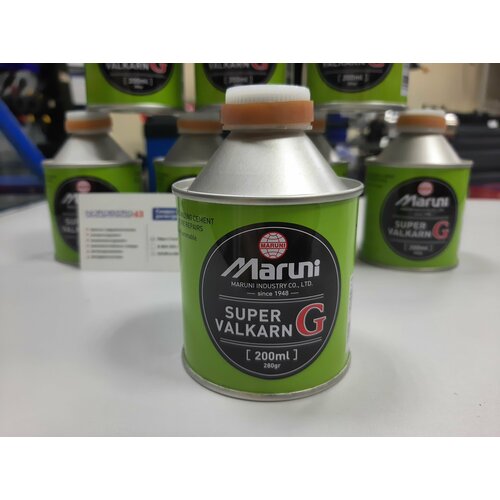 Клей активатор для шиномонтажа универсальный Maruni Super Valkarn 200ml (Япония) / Вулканизирующая жидкость (клей шиномонтажный) MARUNI Super Valkarn 200 гр