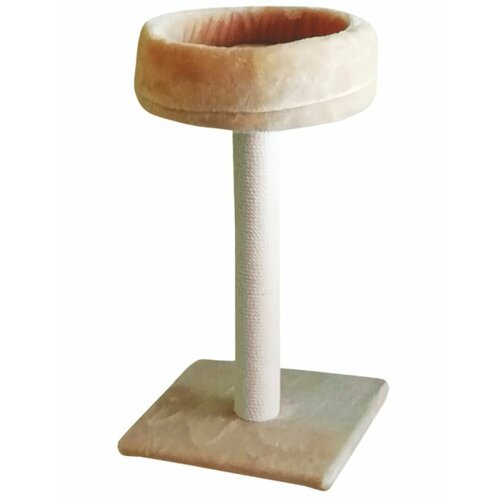 Когтеточка для кошек Эксперт-С «Столбик с лукошком» 38*38*70 см