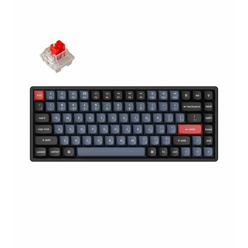 Клавиатура Keychron K2P-J1 84 кл K pro Mechanical Red Switch RGB Hot-Swap Алюм рамка 1220000₽