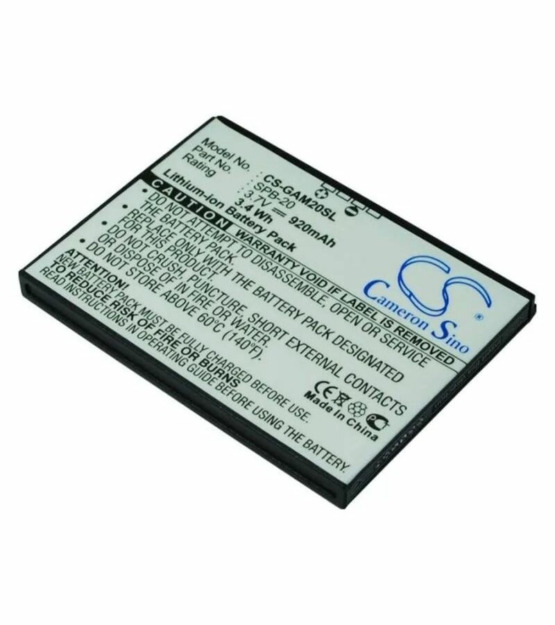 Аккумулятор CameronSino CS-GAM20SL для Garmin-Asus nuvifone M20 — фото 7