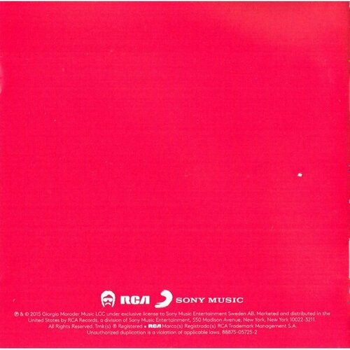 Giorgio Moroder: Deja-Vu. 1 CD компакт диски soulmusic records dionne warwick deja vu 12cd