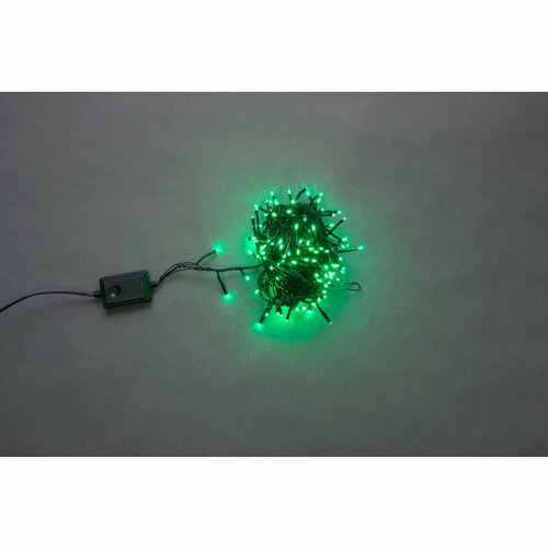LED-BW-200-10M-240V-G, зеленая / черн. провод