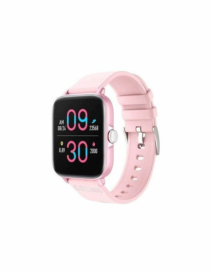 Умные часы Colmi P28 Plus Silicone Strap Pink-Pink