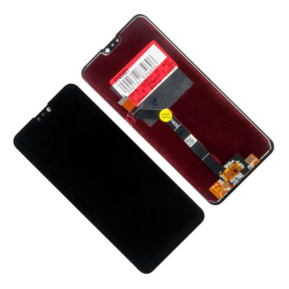 Дисплейный модуль в сборе с тачскрином для Asus ZenFone Max Pro (M2) (ZB631KL) черный