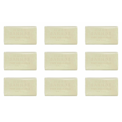 Теквил Мыло туалетное Банное, 100 г, 9 шт