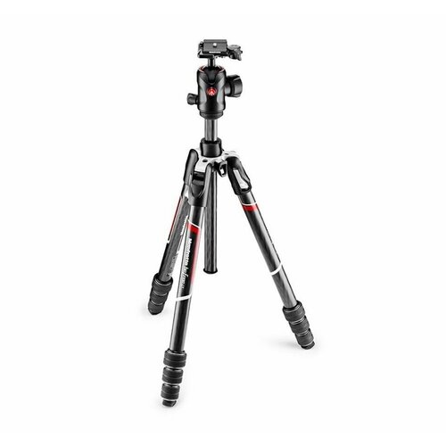 Штатив Manfrotto Befree GT MKBFRTC4GT-BH Carbon Black manfrotto 1004bac штатив для светового оборудования с пневмоамортизатором