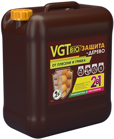 Антисептик VGT Bio Биозащита Дерево 0.5кг на Водной Основе от Плесени и Грибка 2 в 1 Уничтожение и Профилактика.