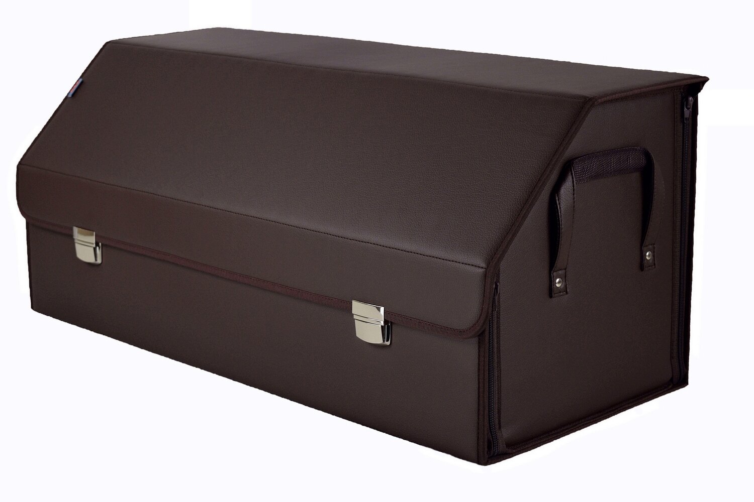 Органайзер-саквояж в багажник "Союз Премиум" (размер XXL). Цвет: коричневый.