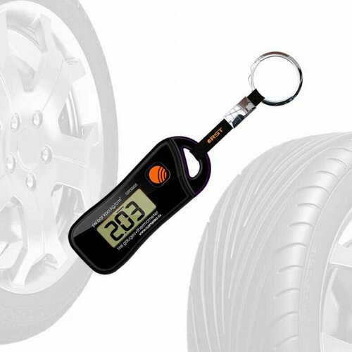 Цифровой измеритель давления в шинах c термометром. Брелок RST00455 электронный датчик давления в шинах topeak цифровой измеритель давления в шинах для дорожного велосипеда с жк дисплеем