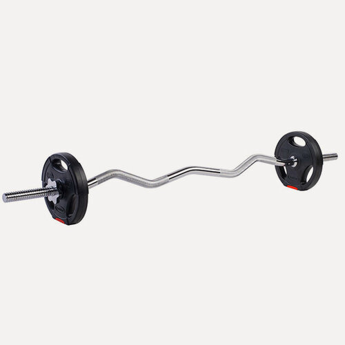 Изображение товара Штанга EZ пластиковая с 3-х хватными блинами 7,5 кг Voitto