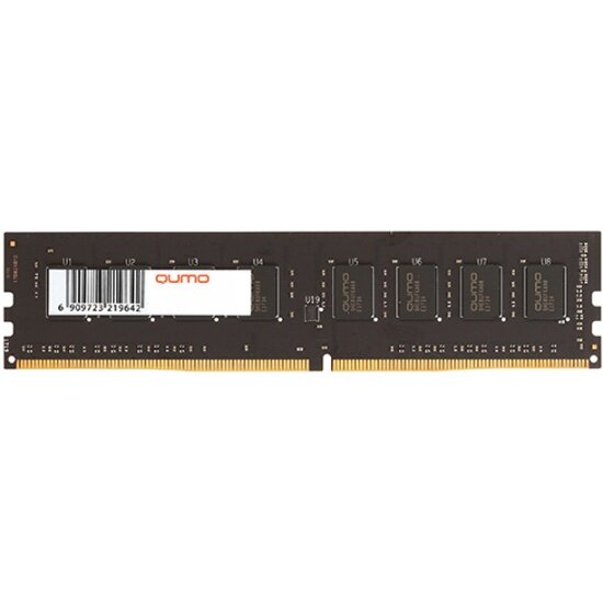 Оперативная память Qumo DIMM DDR4 16Gb 3200 MHz pc-25600 CL22 (QUM4U-16G3200P22)