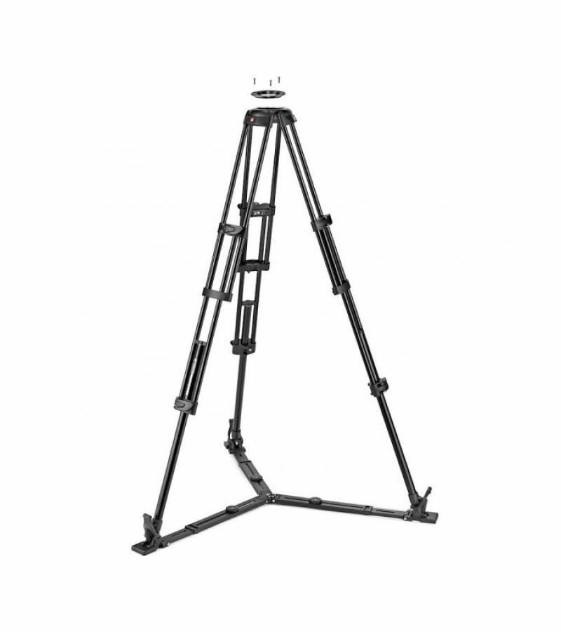 Видеоштатив Manfrotto Alu Twin GS Tripod 100/75mm MVTTWINGA